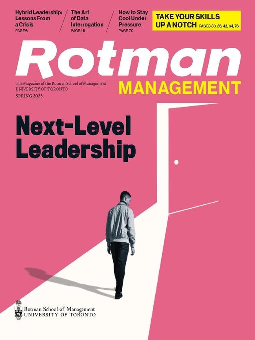 Title details for Rotman Management by Rotman School of Management, University of Toronto - Available